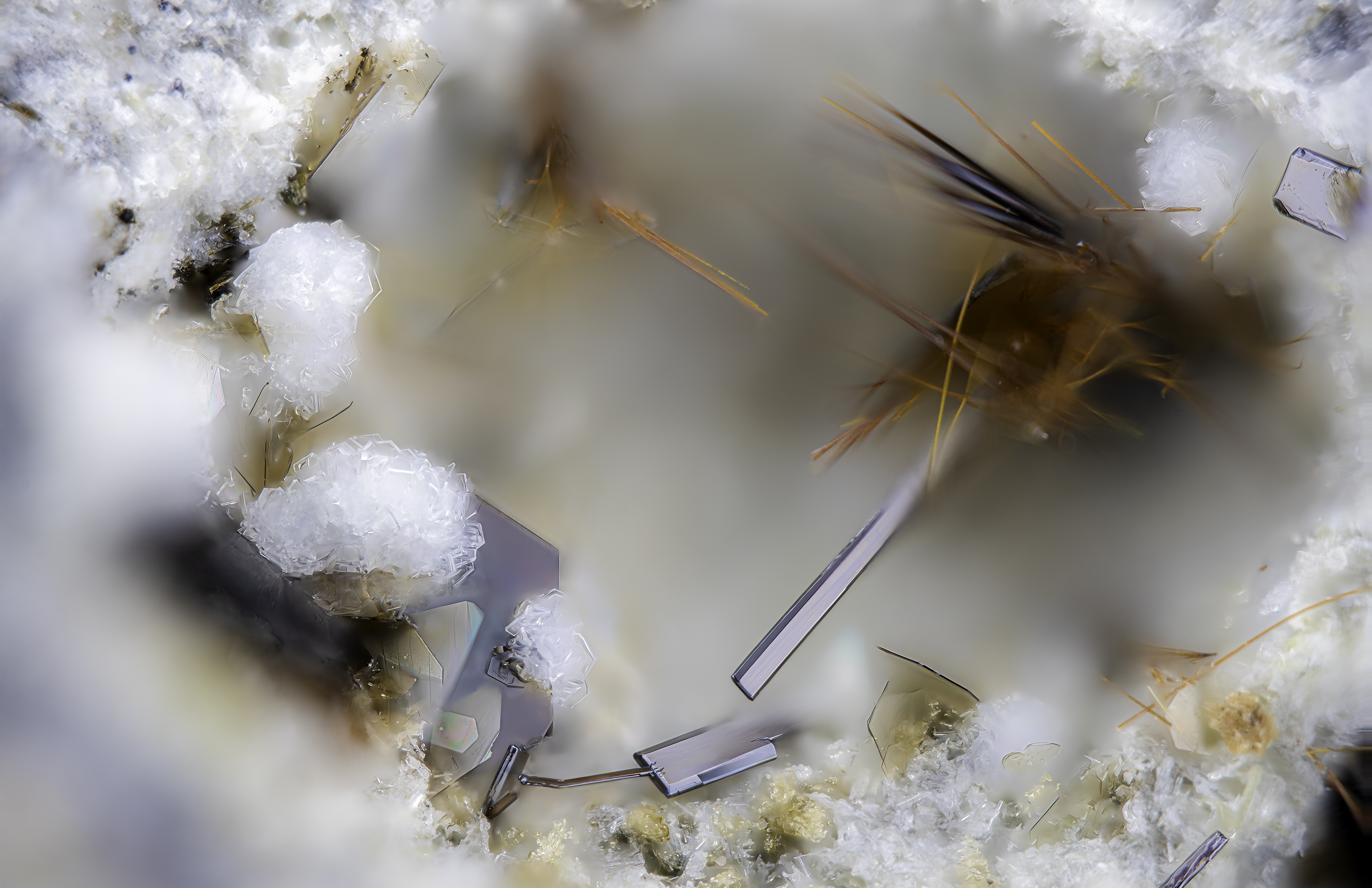 Mineral Picture in a Black Frame