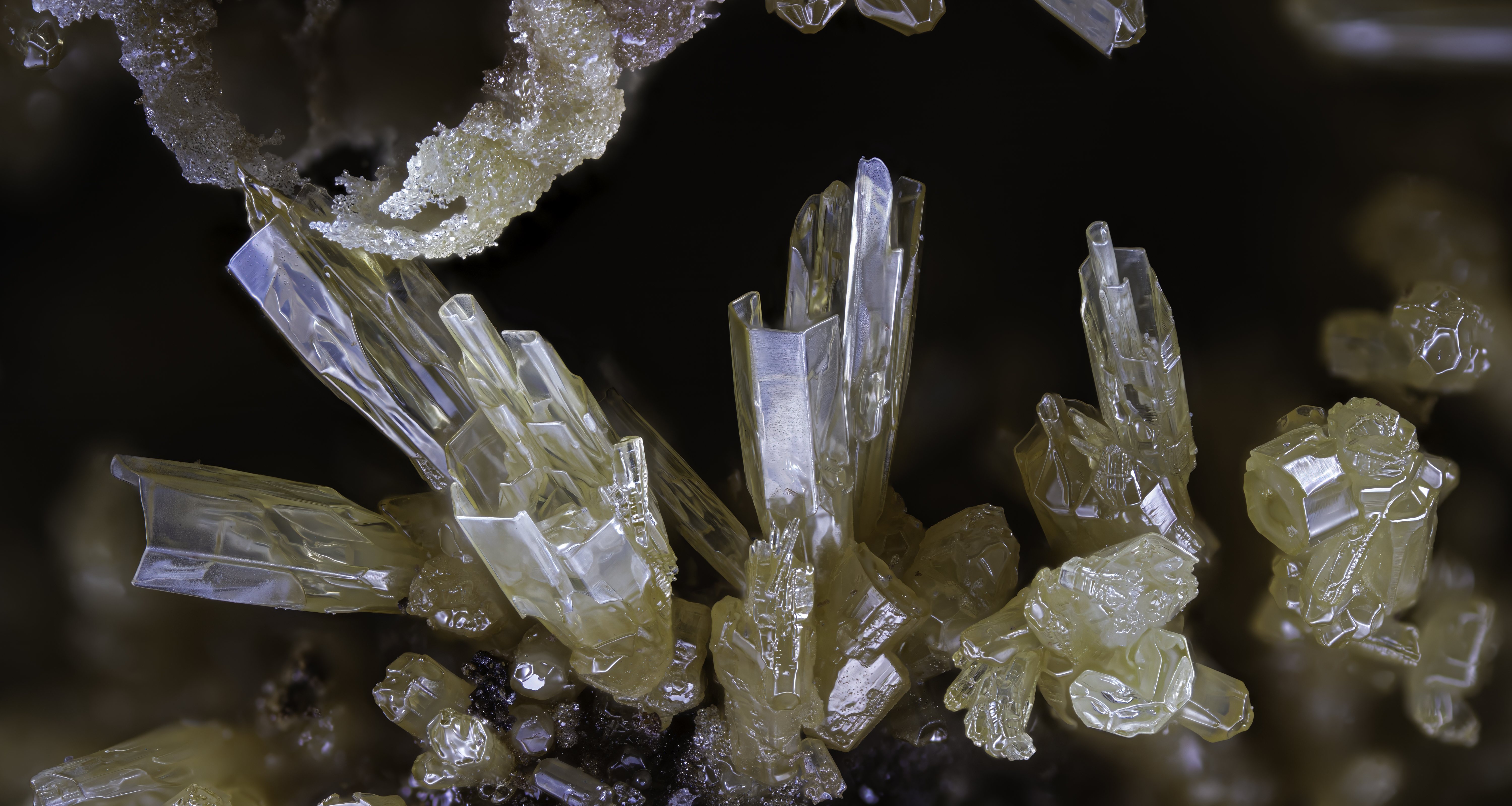 Mineral Picture in a Black Frame